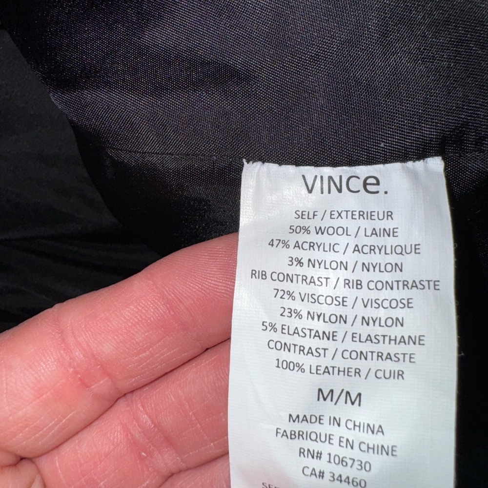 Vince Boucle Moto Jacket - Picture 9 of 10